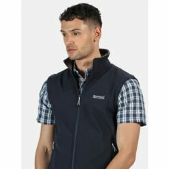 Best deal 🔥 Regatta &apos;Bradwell III B/W&apos; Warm-Backed Bodywarmer For Male ⌛