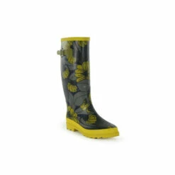 Best Pirce 👏 Regatta Orla Kiely&apos; Knee Length Wellington 🥾 Boots For Female ✔️