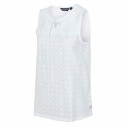 Best Pirce 🔥 Regatta Coolweave Cotton &apos;Janessa&apos; Shaped Hem Vest For Female 🎉