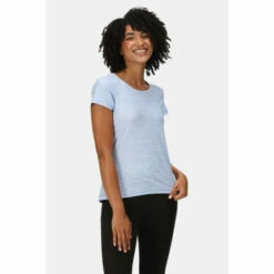 Flash Sale 🎁 Regatta Quick-Dry &apos;Limonite V&apos; Short Sleeve T-Shirt For Female ✔️