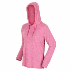 Buy ๐ Regatta Hooded Coolweave Cotton 'Maelys' Long Sleeve T-Shirt For Female ๐