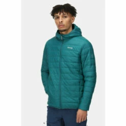 New ✔️ Regatta &apos;Hillpack&apos; Water-Repellent Hooded Jacket For Male 💯