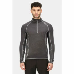 Best Pirce 🌟 Regatta &apos;Yonder&apos; Half Zip Long Sleeved Fleece Top For Male 🌟