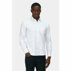 Best deal ๐ Regatta Coolweave Cotton 'Brycen' Long Sleeve ๐ Shirt For Male ๐