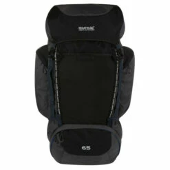 Budget 👍 Regatta &apos;Highton 65L&apos; Hardwearing Hiking Rucksack For Male ✔️