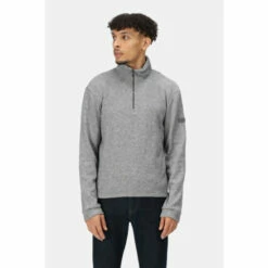 Promo 👏 Regatta Split Hem &apos;Lanchester&apos; Half-Zip Fleece For Male ⌛