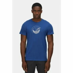 Cheap ⌛ Regatta Coolweave Cotton &apos;Cline VI&apos; Short Sleeve T-Shirt For Male 🎁
