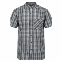 Top 10 🎁 Regatta Quick-Dry &apos;Kalambo VI&apos; Short Sleeve 👚 Shirt For Male 👍