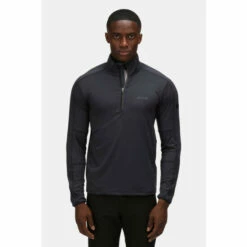 Cheap ❤️ Regatta Stretch Extol &apos;Makhill&apos; Half-Zip Jersey For Male 🧨