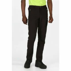 Budget 🥰 Regatta Softshell &apos;Geo II&apos; Walking Trousers For Male 💯