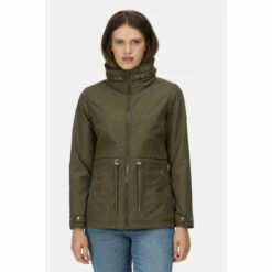 Best Pirce 🎁 Regatta &apos;Nadira&apos; Isotex Stretch 5000 Waterproof Hooded Jacket For Female 🛒
