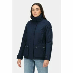 Brand new 👍 Regatta &apos;Leighton&apos; Isotex Waterproof Hooded Jacket For Female 🛒
